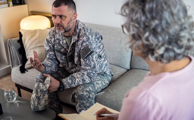Army veteran praises ‘life-changing’ NHS support for PTSD