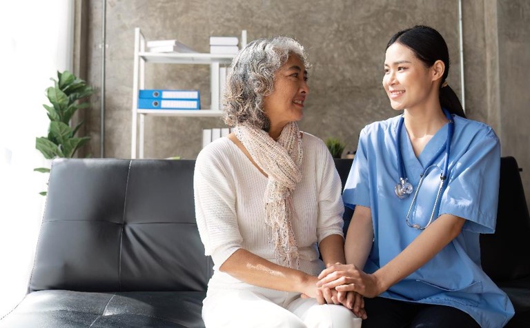What small act makes the biggest difference to patients?